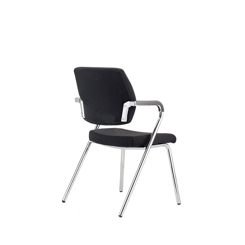 Meilleur confort chaise de bureau en tissu noir - avec accoudoirs - V2 - FL - ch 