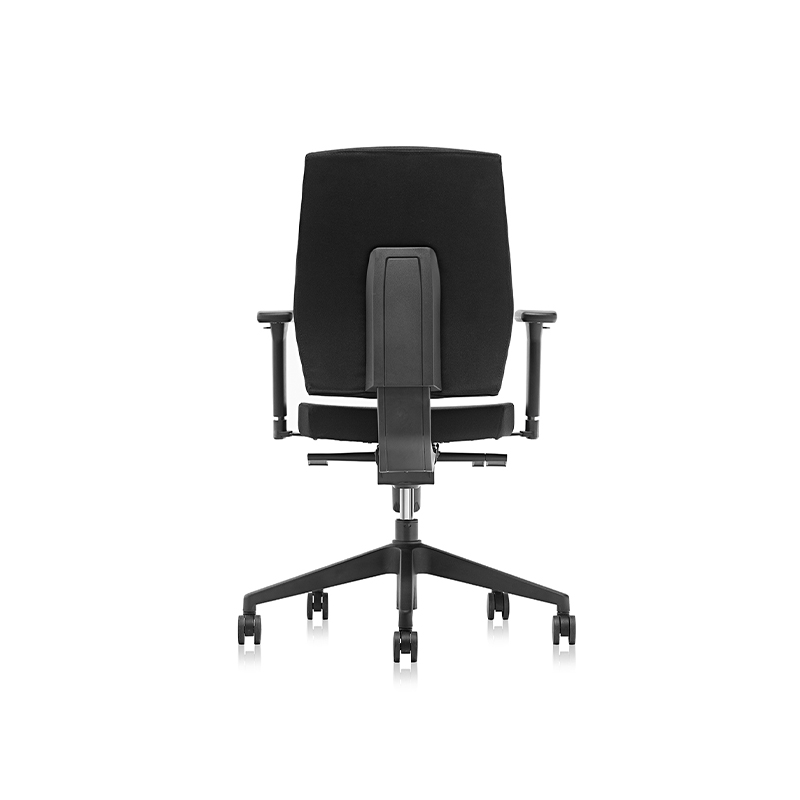 Fauteuil de travail ergonomique Best Comfort noir à bretelles basses - T2 Alpha 