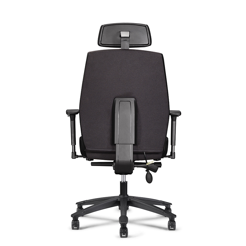 Chaise de bureau à domicile ergonomique à dossier haut robuste - hde1 Wave 