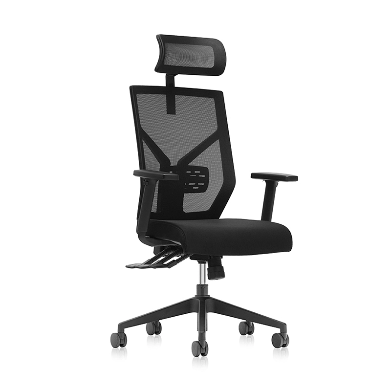 Chaise Executive Mesh avec appuie - tête ergonomique à dossier Haut - E1 kick 