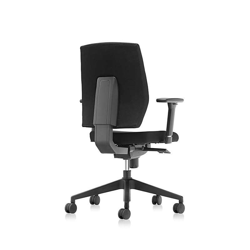 Fauteuil de travail ergonomique Best Comfort noir à bretelles basses - T2 Alpha 